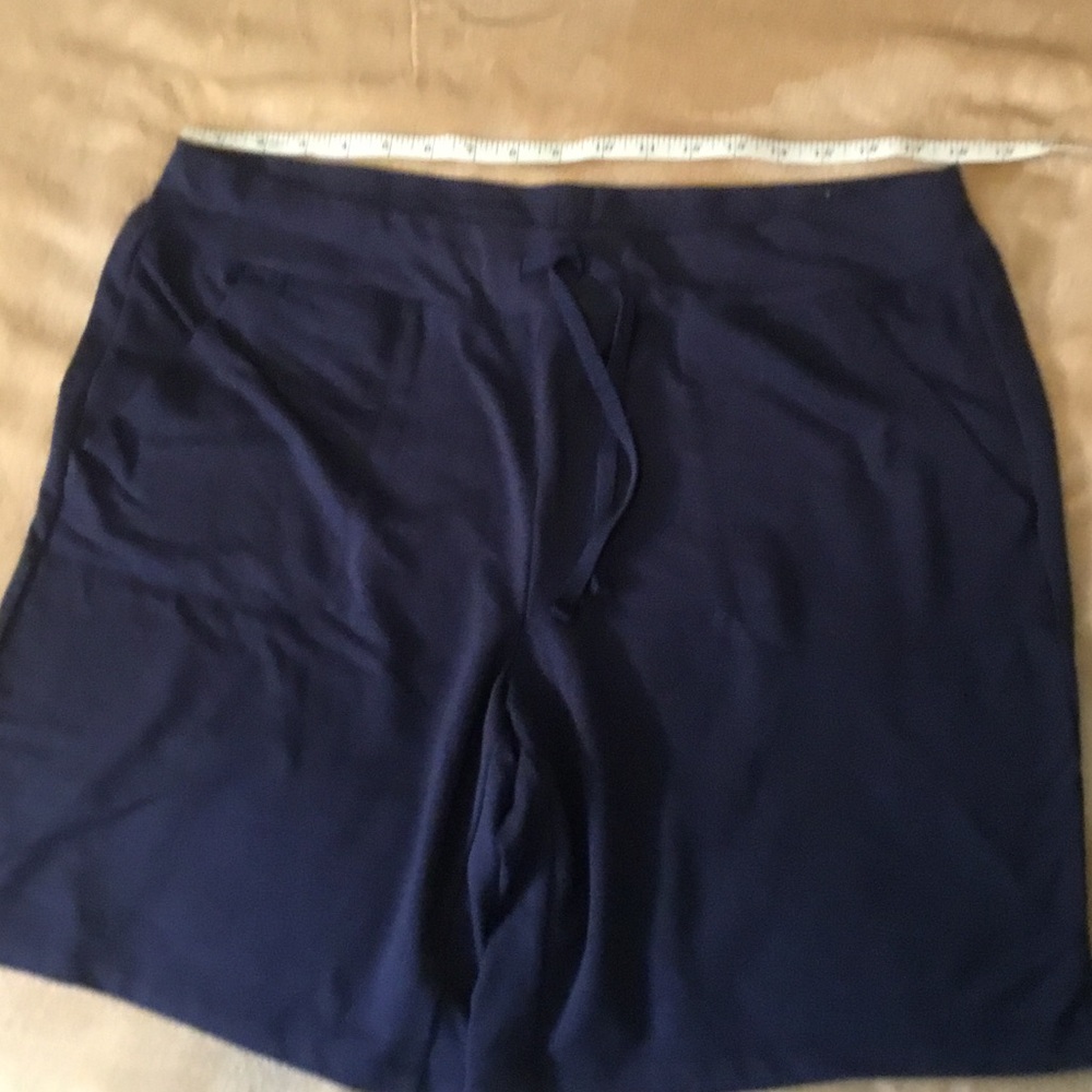 Athletic Works Navy Knit Shorts